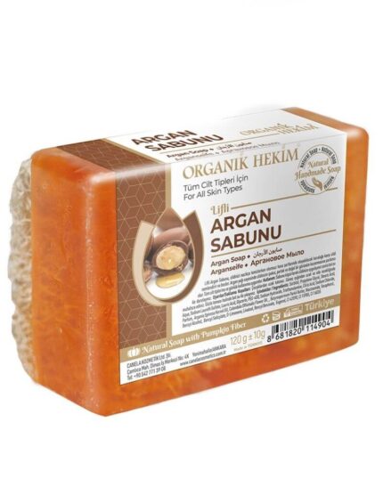 Organik Hekim Lifli Argan Sabun
